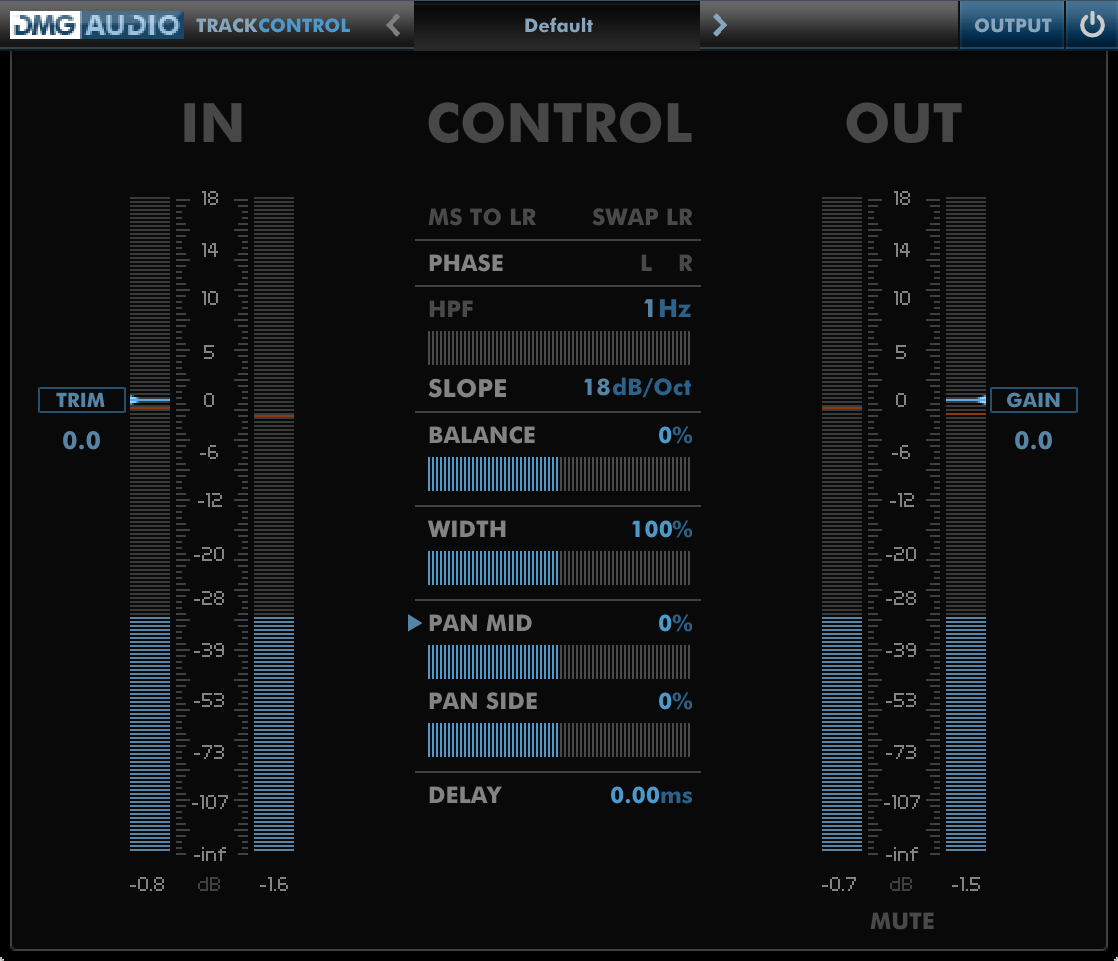 DMGAudio TrackControl